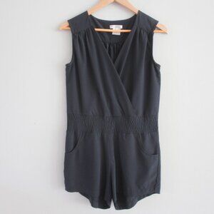 Costa Blanca Black Romper Size Small Petite